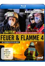 Feuer und Flamme - Mit Feuerwehrmännern im Einsatz - Staffel 4 Blu-ray-Cover