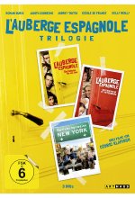L'Auberge espagnole - Die Trilogie  [3 DVDs] DVD-Cover