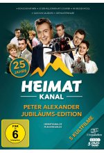 Peter Alexander Jubiläums-Edition (25 Jahre Heimatkanal)  [5 DVDs] DVD-Cover