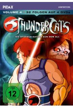 ThunderCats - Die starken Katzen aus dem All, Vol. 4 / Die letzten 32 Folgen der Kult-Serie (Pidax Animation)  [4 DVDs] DVD-Cover