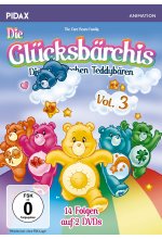 Die Glücksbärchis - Die himmlischen Teddybären, Vol. 3 / Weitere 14 Folgen der beliebten Kult-Serie (Pidax Animation)  [ DVD-Cover