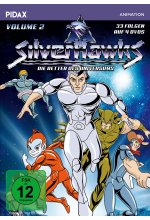Silverhawks - Die Retter des Universums, Vol. 2 / Weitere 33 Folgen der Kult-Serie (Pidax Animation)  [4 DVDs] DVD-Cover