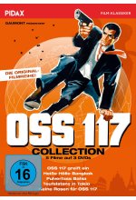 OSS 117 - Collection / Die 5-teilige Original-Filmreihe um den Kult-Agenten (Pidax Film-Klassiker)  [3 DVDs] DVD-Cover