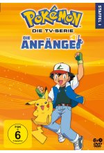 Pokémon - Die TV-Serie: Die Anfänge - Staffel 1  [6 DVDs] DVD-Cover