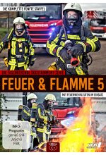 Feuer und Flamme - Mit Feuerwehrmännern im Einsatz - Staffel 5  [2 DVDs] DVD-Cover