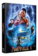 Amityville 5 -  Mediabook - Cover Wattiert - Limited Edition auf 500 Stück  (+ 2 Bonus-DVD) Blu-ray-Cover