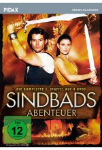 Sindbads Abenteuer, Staffel 1 / Die ersten 22 Folgen der der Fantasyserie (Pidax Serien-Klassiker)  [4 DVDs] DVD-Cover
