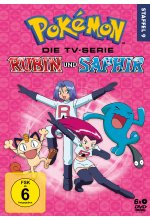 Pokémon - Die TV-Serie: Rubin und Saphir - Staffel 9  [6 DVDs] DVD-Cover