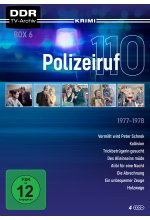 Polizeiruf 110 - Box 6 (DDR TV-Archiv) mit Sammlerrücken  [4 DVDs] DVD-Cover