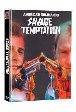 Savage Temptation - American Commando 3 - Mediabook - Cover D - Limited Edition auf 111 Stück  (+ Bonus-DVD) DVD-Cover