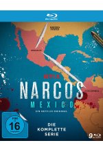 NARCOS: MEXICO - Die komplette Serie (Staffel 1 - 3) LTD.  [9 BRs] Blu-ray-Cover