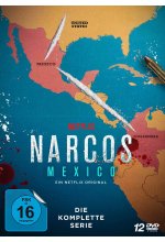 NARCOS: MEXICO - Die komplette Serie (Staffel 1 - 3) LTD.  [12 DVDs] DVD-Cover