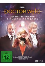 Doctor Who: Der Dritte Doktor - Die Maschine des Bösen - Mediabook Edition  (+ DVD) (+ Bonus-DVD) LTD. Blu-ray-Cover