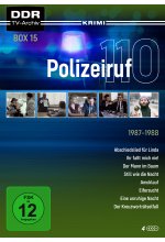 Polizeiruf 110 - Box 15 (DDR TV-Archiv) mit Sammelrücken  [4 DVDs] DVD-Cover