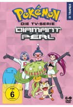 Pokémon - Die TV-Serie: Diamant und Perl - Staffel 12  [6 DVDs] DVD-Cover