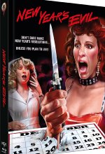 New Year‘s Evil - Mediabook - Cover C - 2-Disc Limited Collector‘s Edition Nr. 67 - Limitiert auf 333 Stück  (Blu-ray+DV Blu-ray-Cover