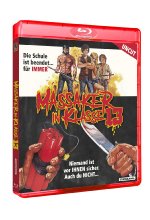 Massaker in Klasse 13  - deutsche Blu-ray Premiere - UNCUT - Limited Edition -  Massacre at Central High (1976) - Sie ly Blu-ray-Cover