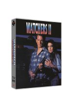 Watchers 2 - Auge des Terrors - Limitiert auf 777 Stück mit Poster & Bierfilz in Scanavo Full-Sleeve Box Blu-ray-Cover