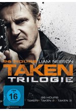 96 Hours - Taken 1-3  [3 DVDs] DVD-Cover