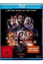 Gangs of London - Staffel 1+2 - (Limitierte Edition mit Artcards)  [5 BRs] Blu-ray-Cover