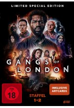 Gangs of London - Staffel 1+2 - (Limitierte Edition mit Artcards)  [6 DVDs] DVD-Cover