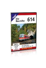 Die Baureihe 614 - Die dreiteiligen Dieseltriebzüge der DB DVD-Cover